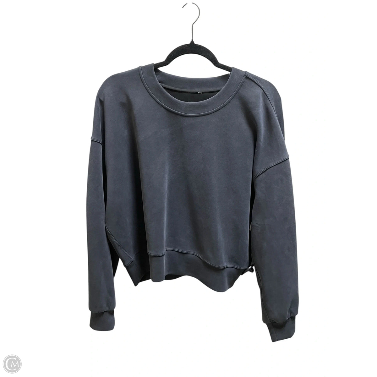 Athletic Sweatshirt Crewneck By Lululemon In Black, Size: S