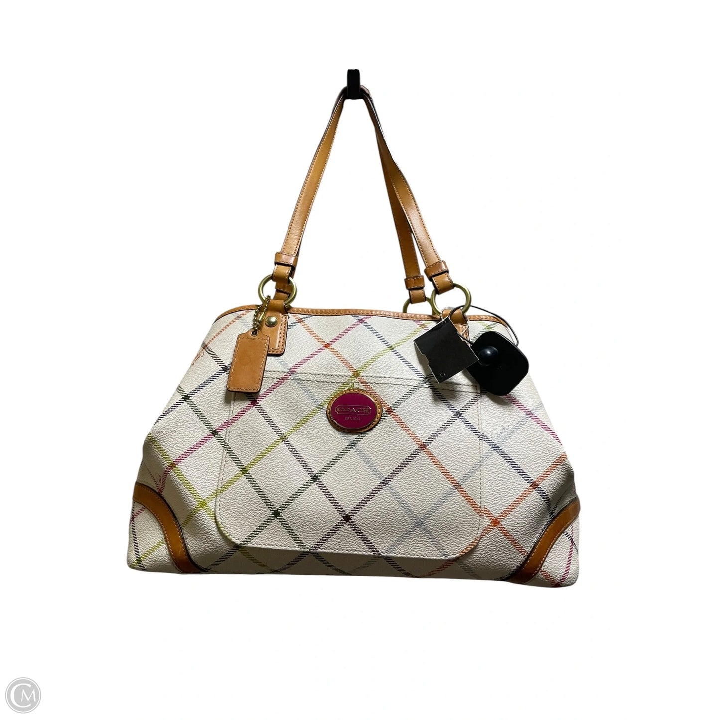 Handbag Designer By Coach, Size: Medium