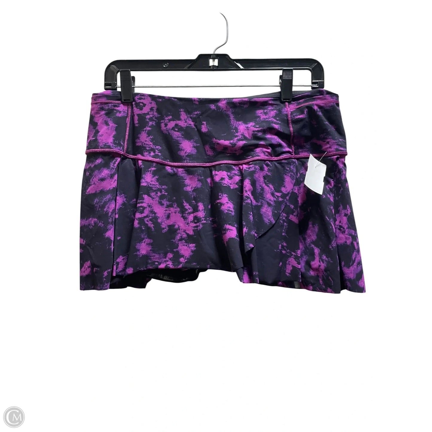 Athletic Skort By Lululemon In Purple, Size: 10