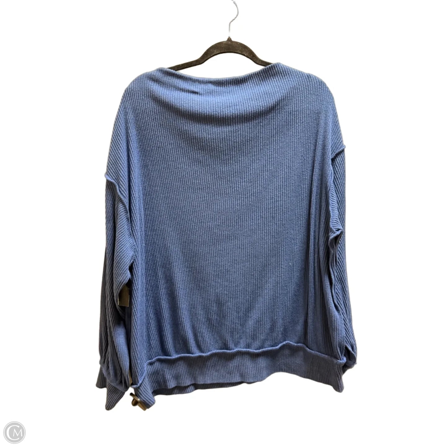 Top Long Sleeve By We The Free In Blue, Size: S