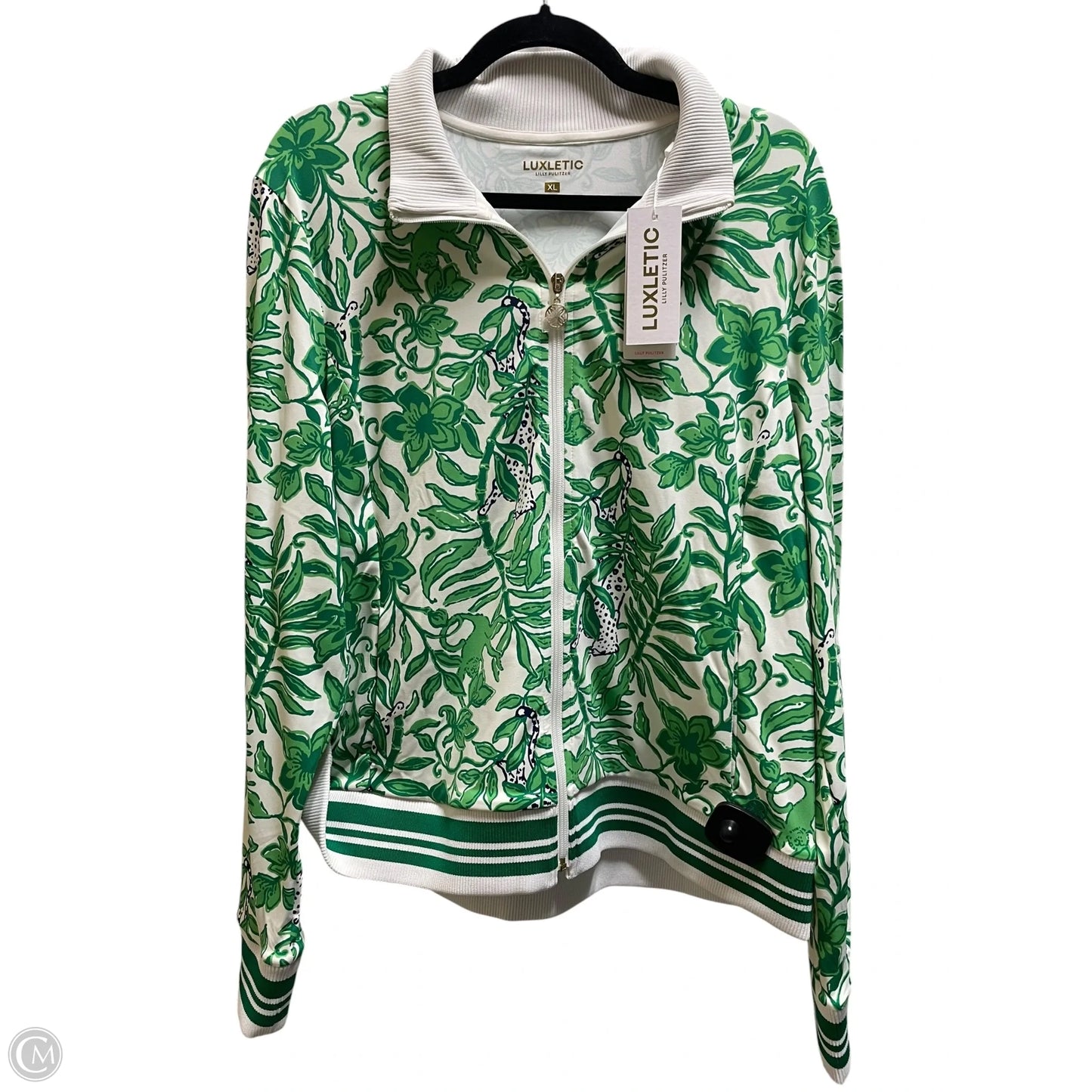 Jacket Designer By Lilly Pulitzer In Green, Size: Xl