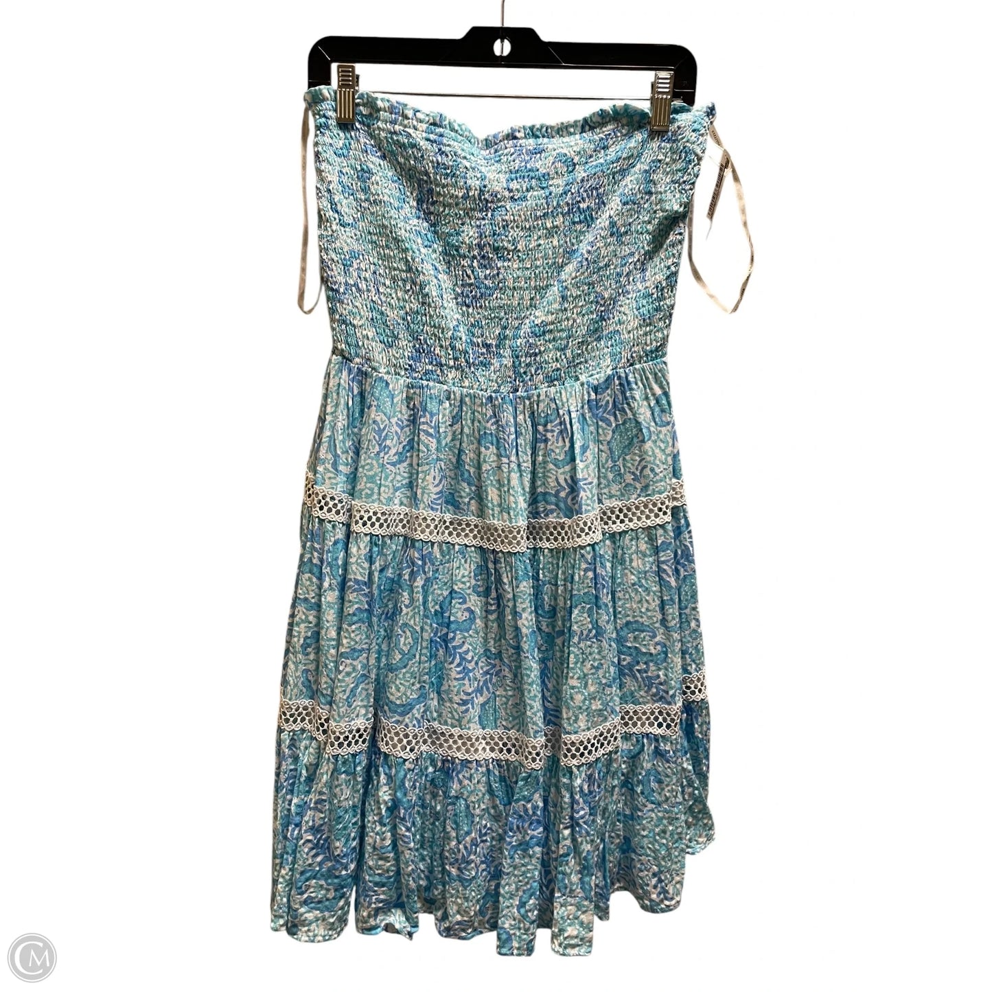 Dress Designer By Lilly Pulitzer In Blue, Size: L