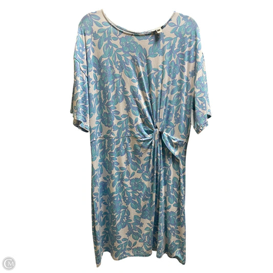 Dress Designer By Lilly Pulitzer In Blue, Size: Xl