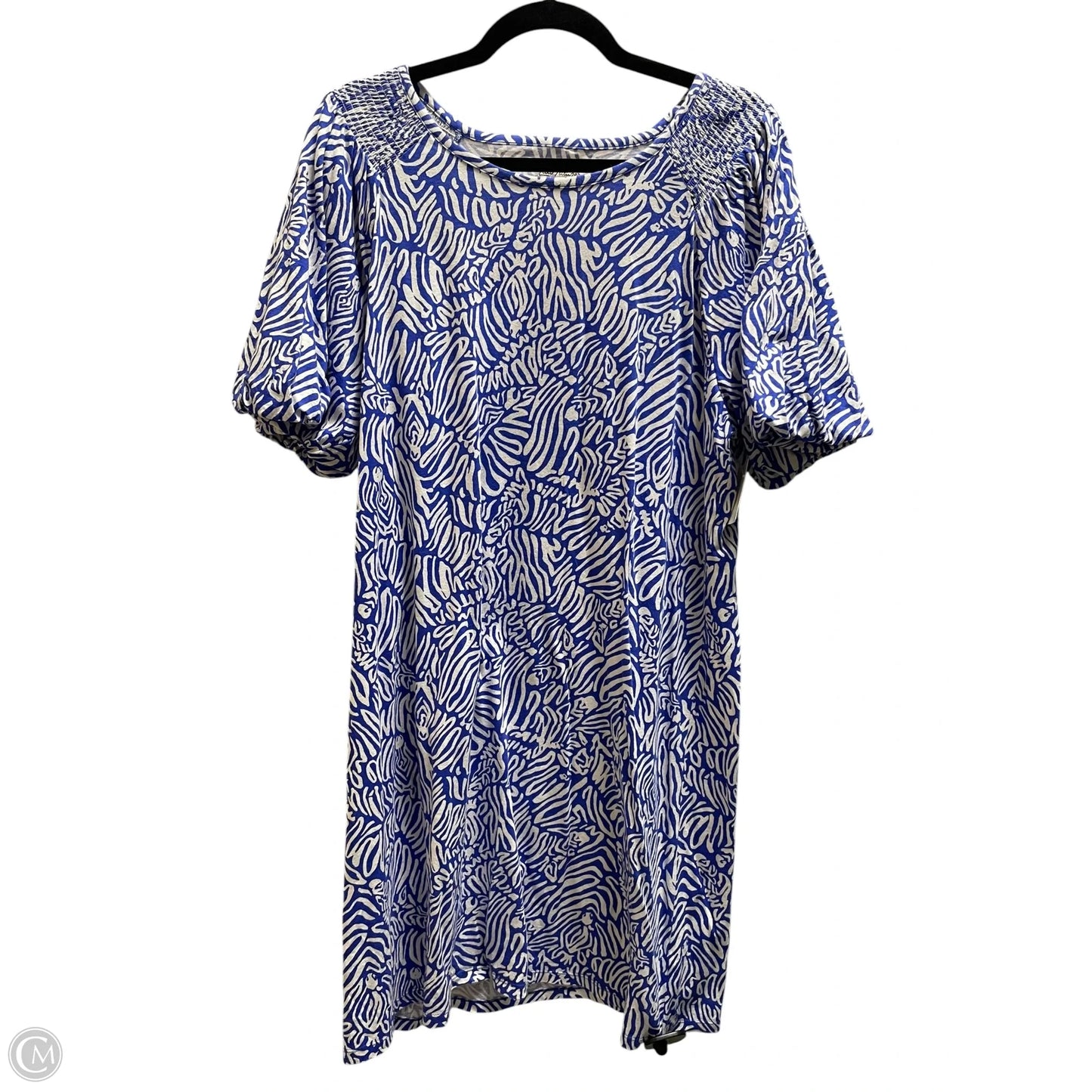 Dress Designer By Lilly Pulitzer In Blue, Size: Xl