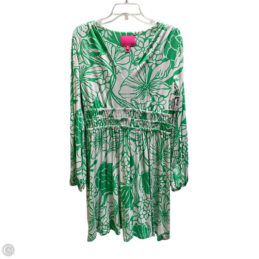Dress Designer By Lilly Pulitzer In Green, Size: L
