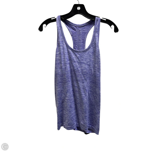 Athletic Tank Top By Lululemon In Purple, Size: M