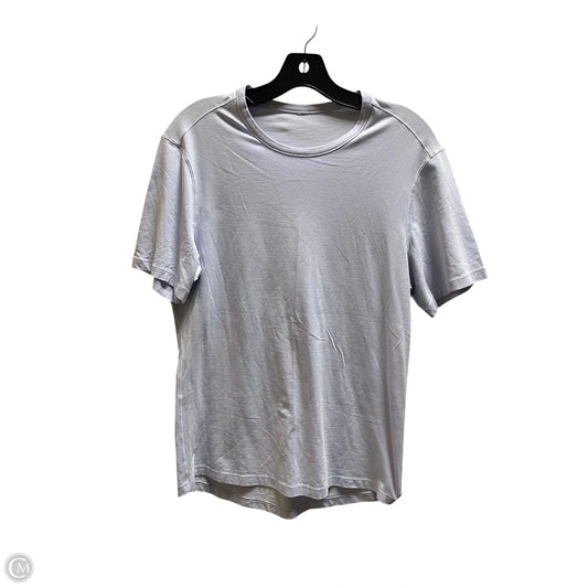 Top Short Sleeve By Lululemon In Purple, Size: M