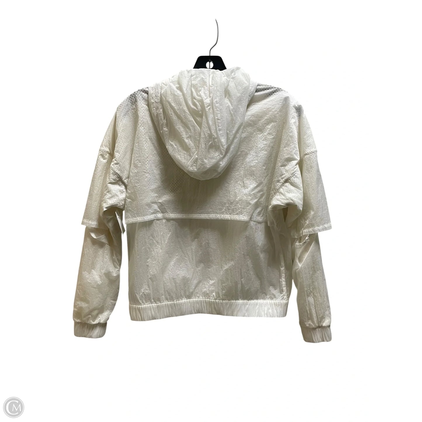 Athletic Jacket By Lululemon In White, Size: 6