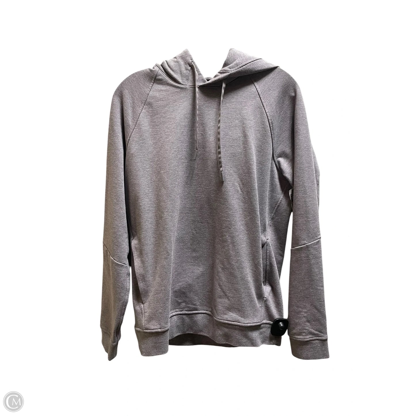 Sweatshirt Hoodie By Lululemon In Grey, Size: S
