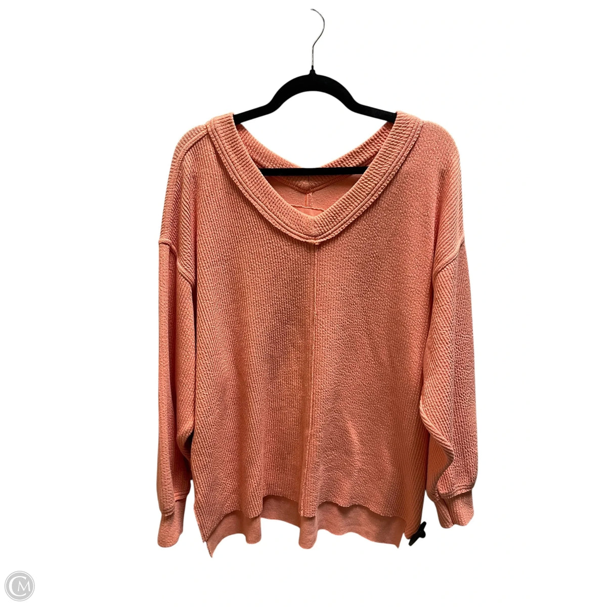 Sweatshirt Crewneck By Aerie In Orange, Size: M