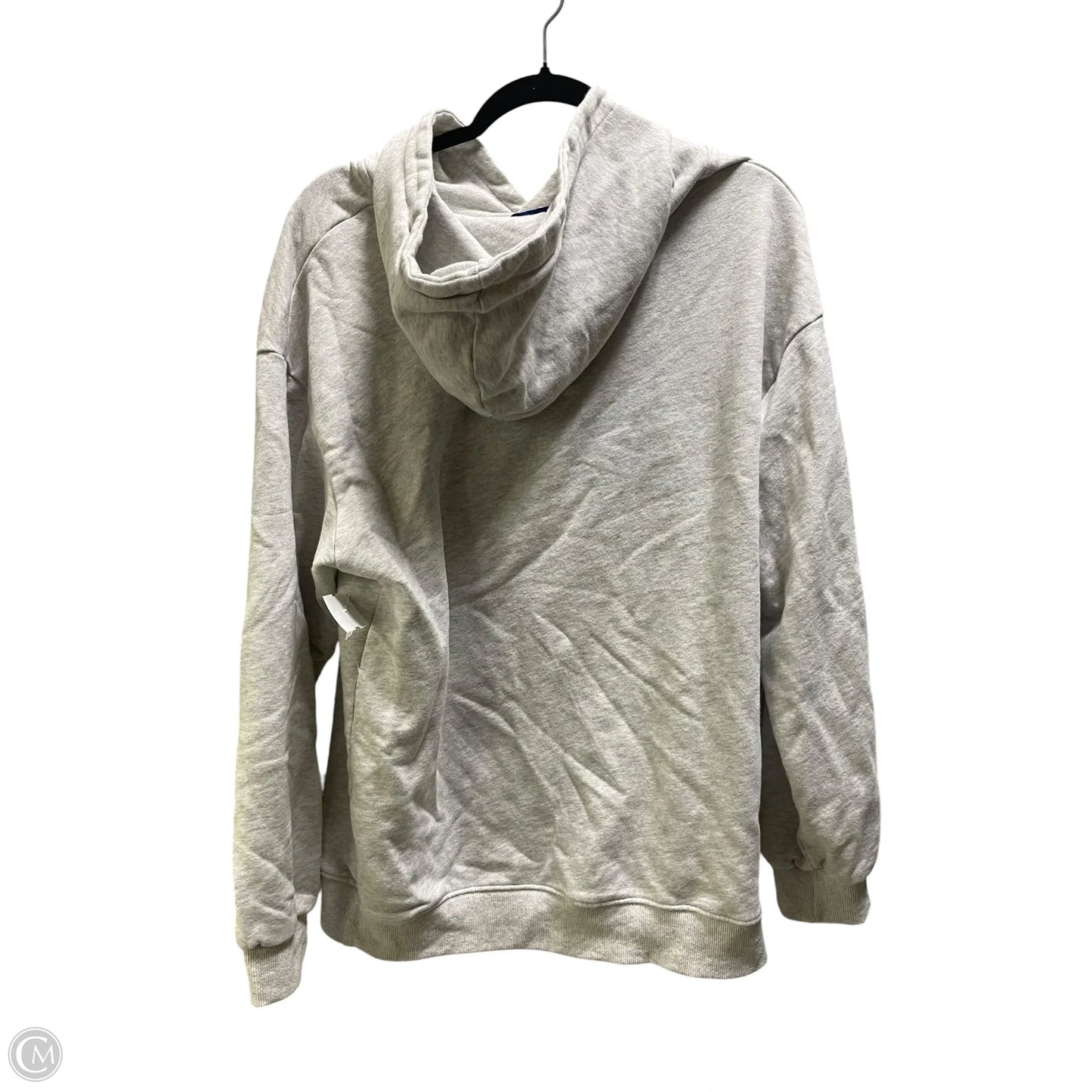 Sweatshirt Hoodie By Cmc In Grey, Size: M