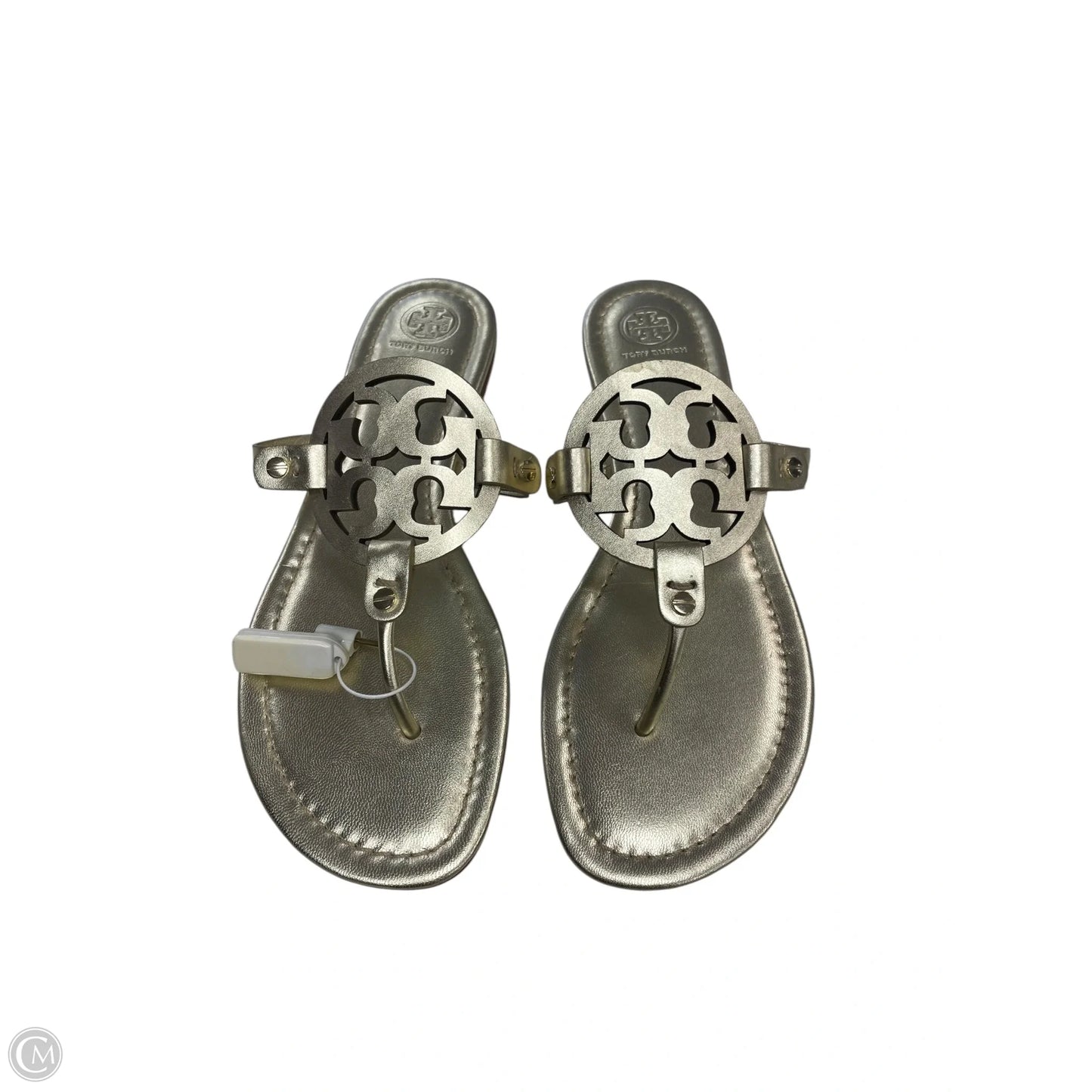 Shoes Designer By Tory Burch In Gold, Size: 10
