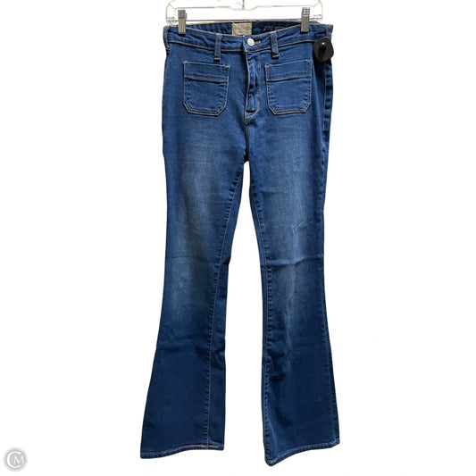 Jeans Boot Cut By Pilcro In Blue Denim, Size: S