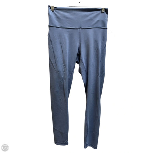 Athletic Leggings By Lululemon In Blue, Size: 10