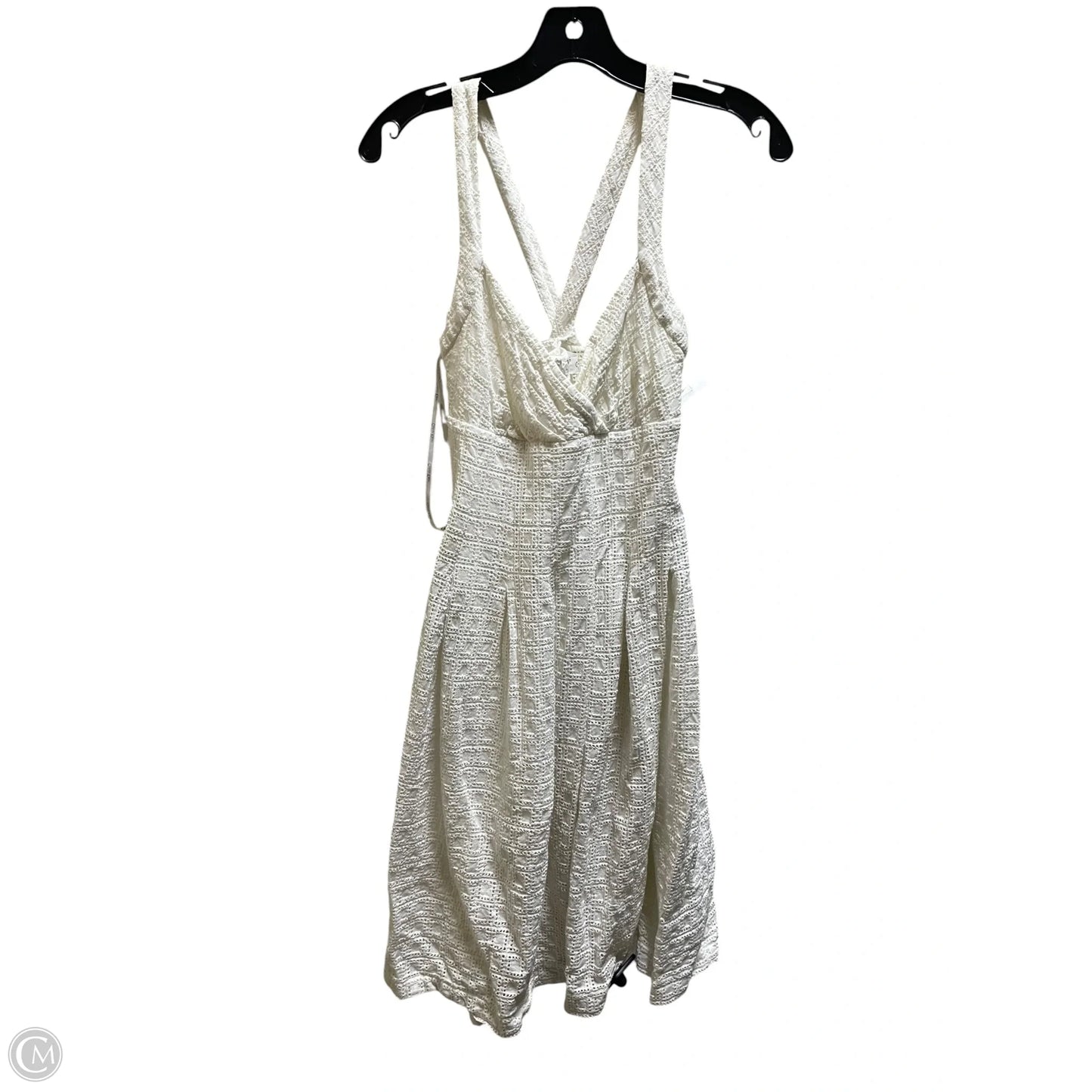 Dress Casual Maxi By Calvin Klein In White, Size: 4