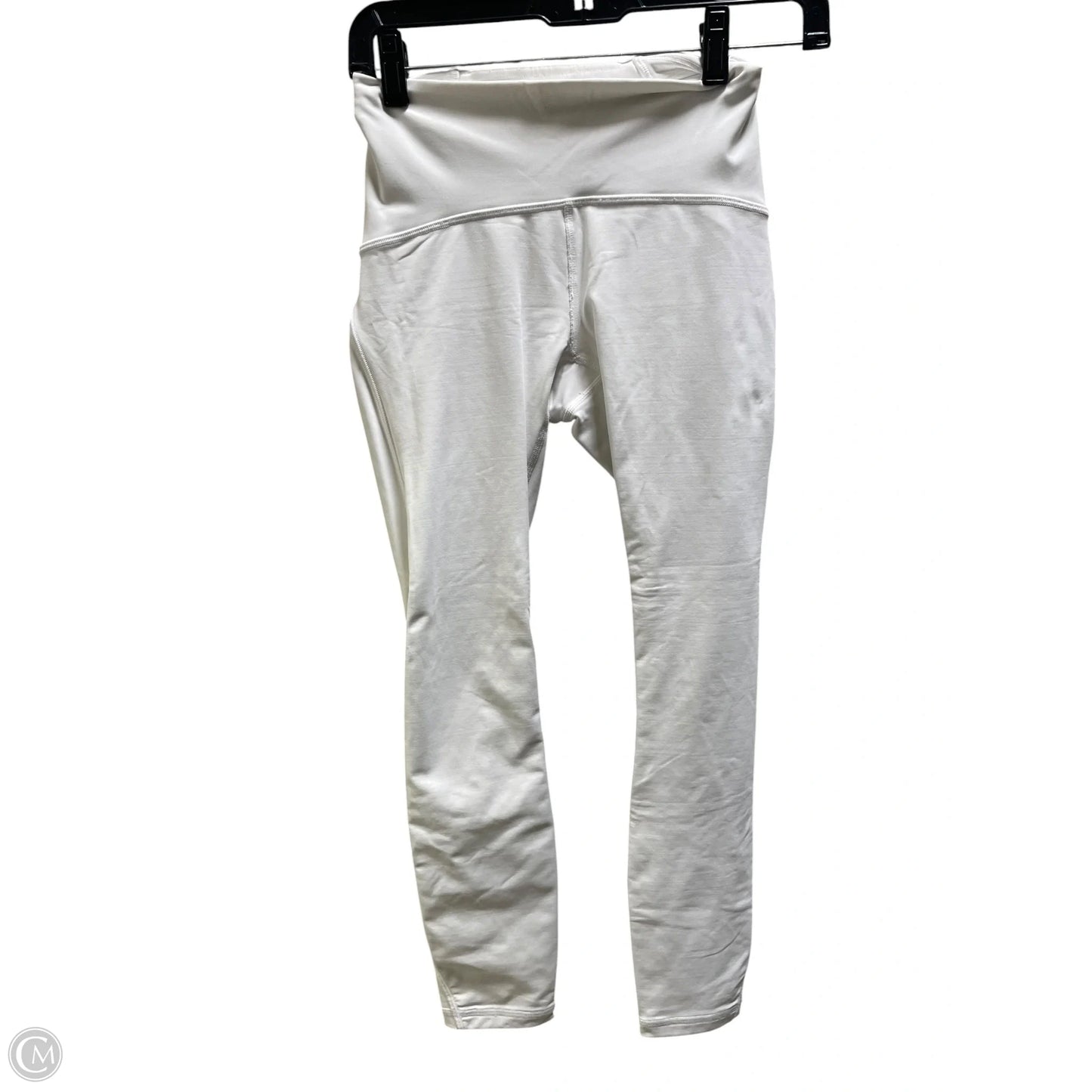 Athletic Pants By Lululemon In White, Size: 4