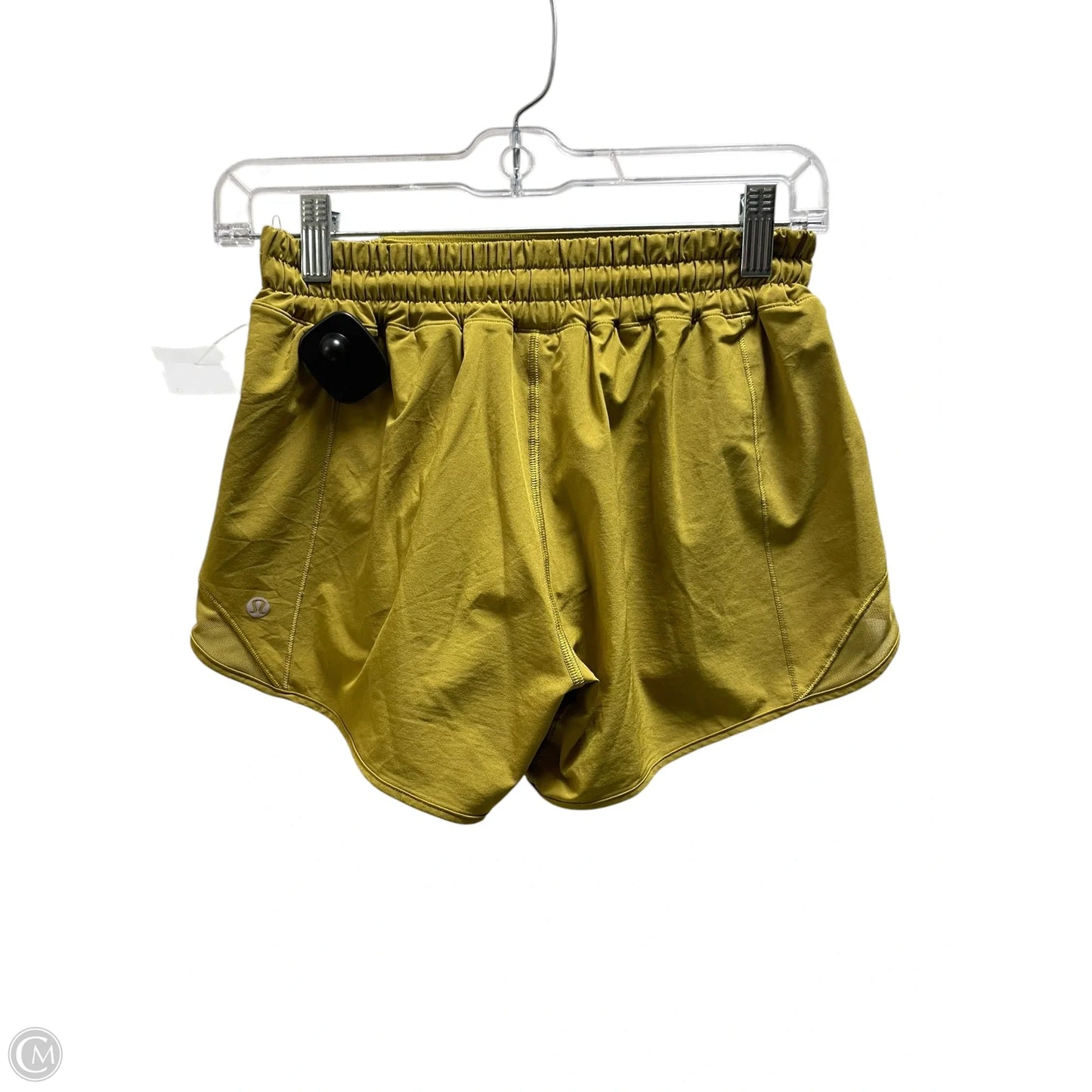 Athletic Shorts By Lululemon In Green, Size: 4