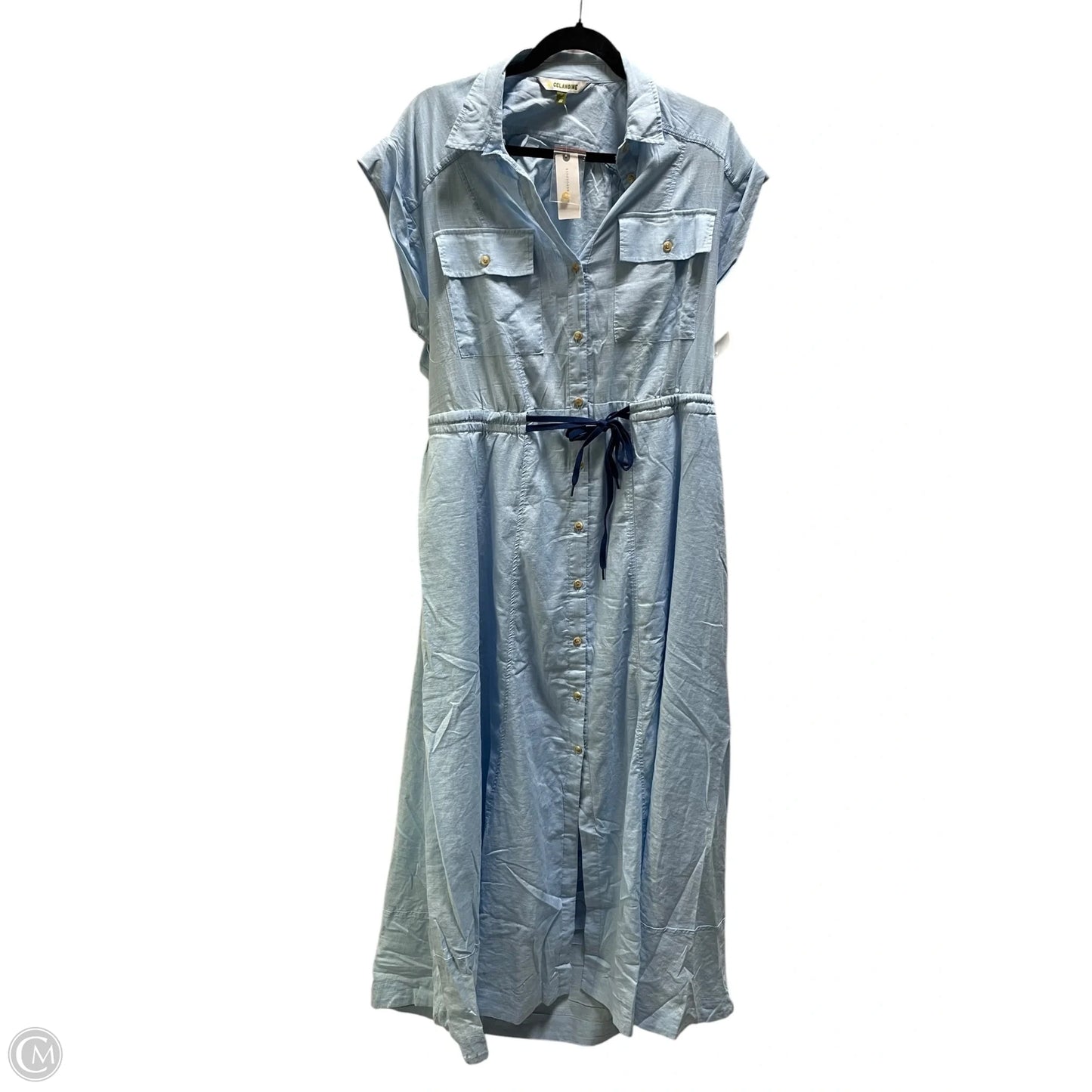 Dress Casual Maxi By Clothes Mentor In Blue, Size: M