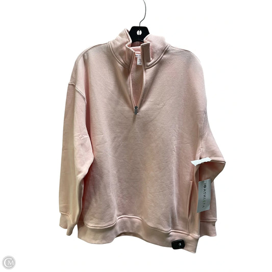 Sweatshirt Collar By Athleta In Pink, Size: M