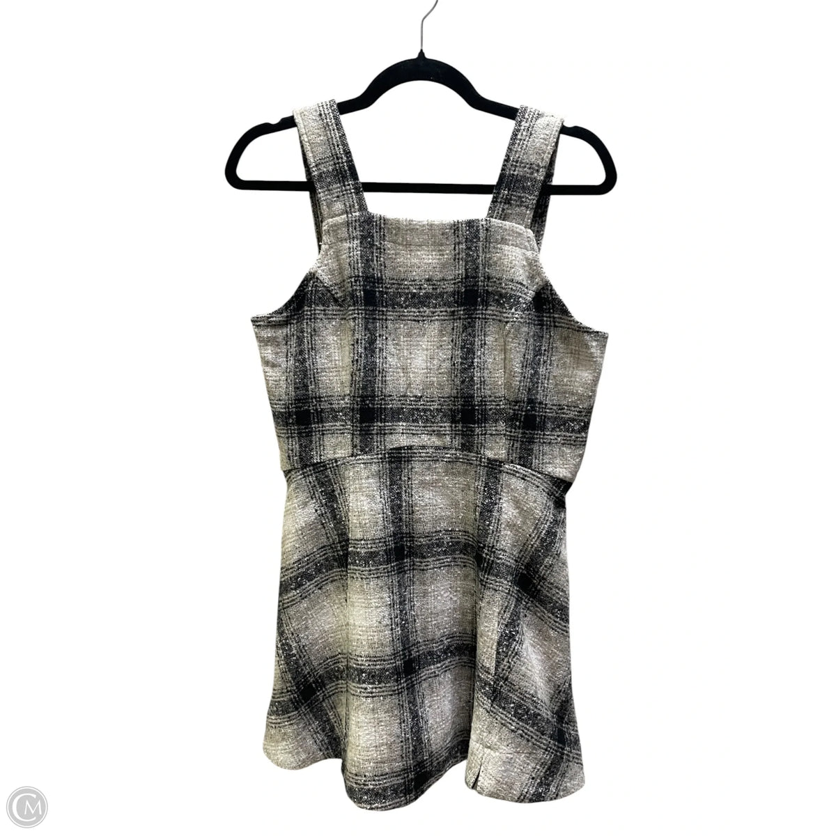 Dress Sweater By Anthropologie In Plaid Pattern, Size: 6