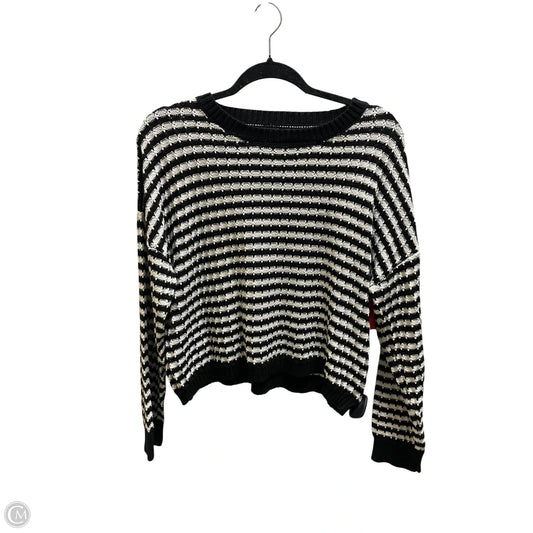 Sweater By Pink Lily In Striped Pattern, Size: S