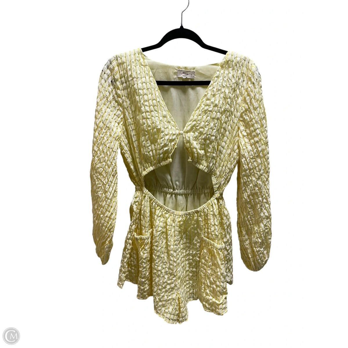 Romper By Mable In Yellow, Size: M