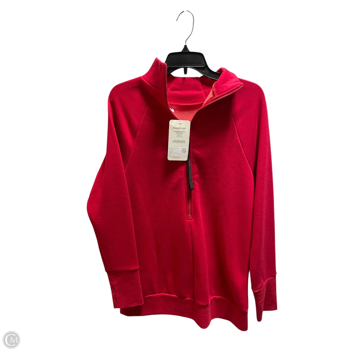 Sweatshirt Collar By Fabletics In Red, Size: Xs