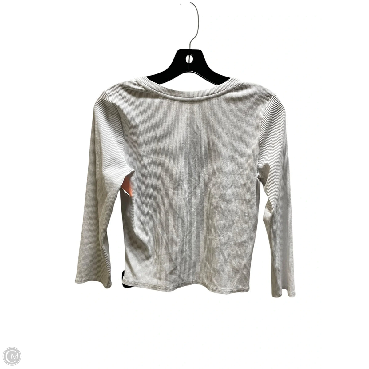 Top Long Sleeve Designer By Lilly Pulitzer In White, Size: M