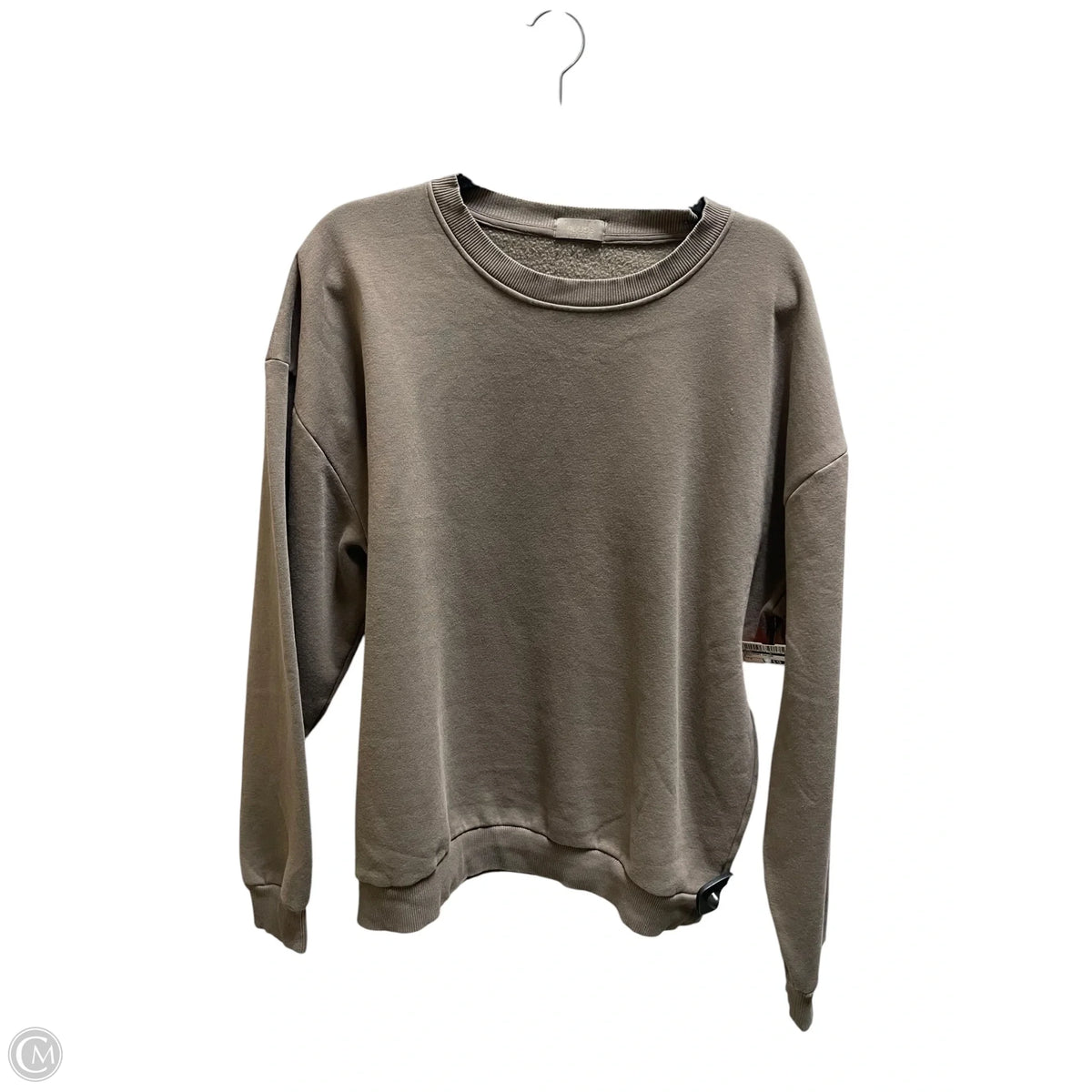 Sweatshirt Collar By Nuuds In Brown, Size: M