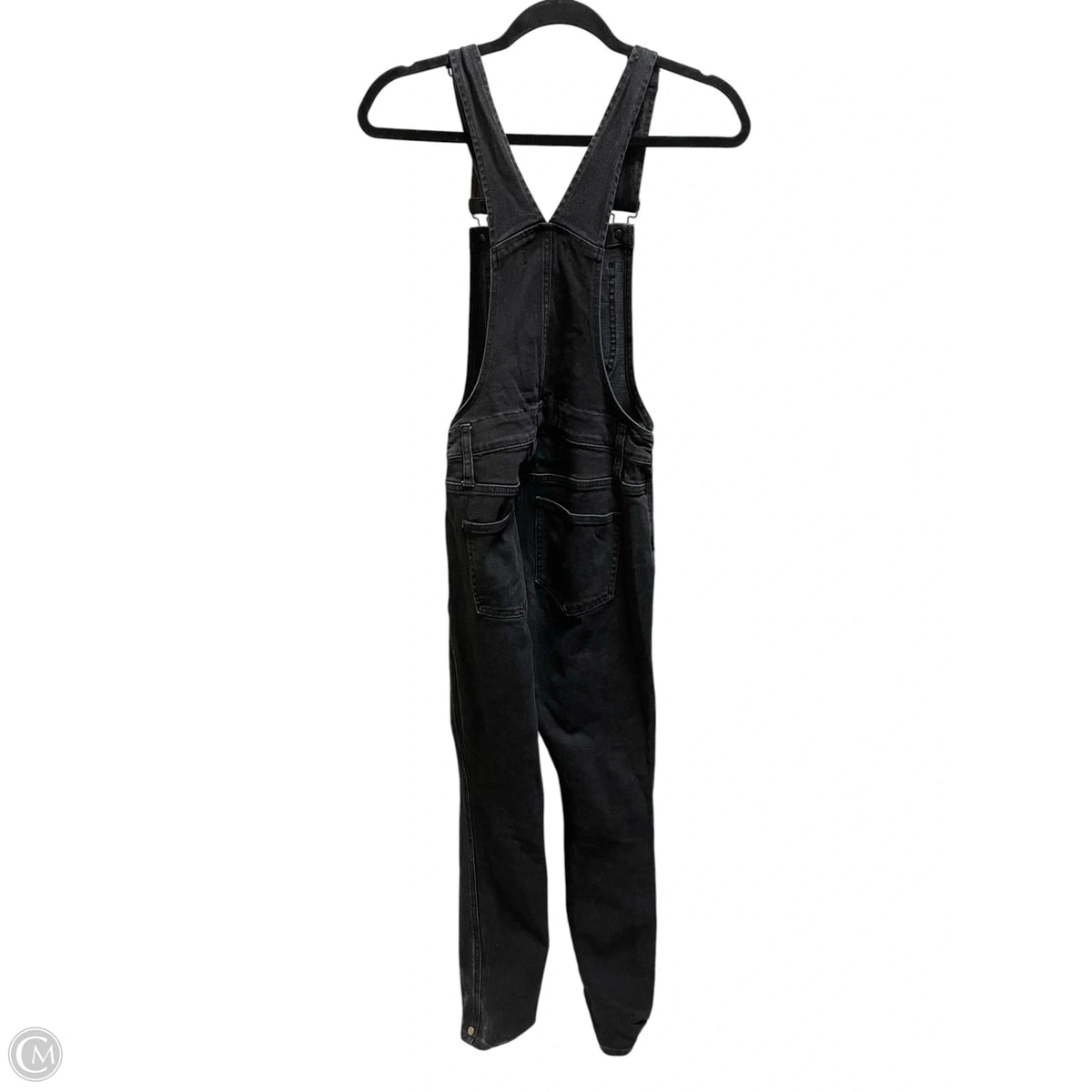 Overalls By Madewell In Black Denim, Size: Xs