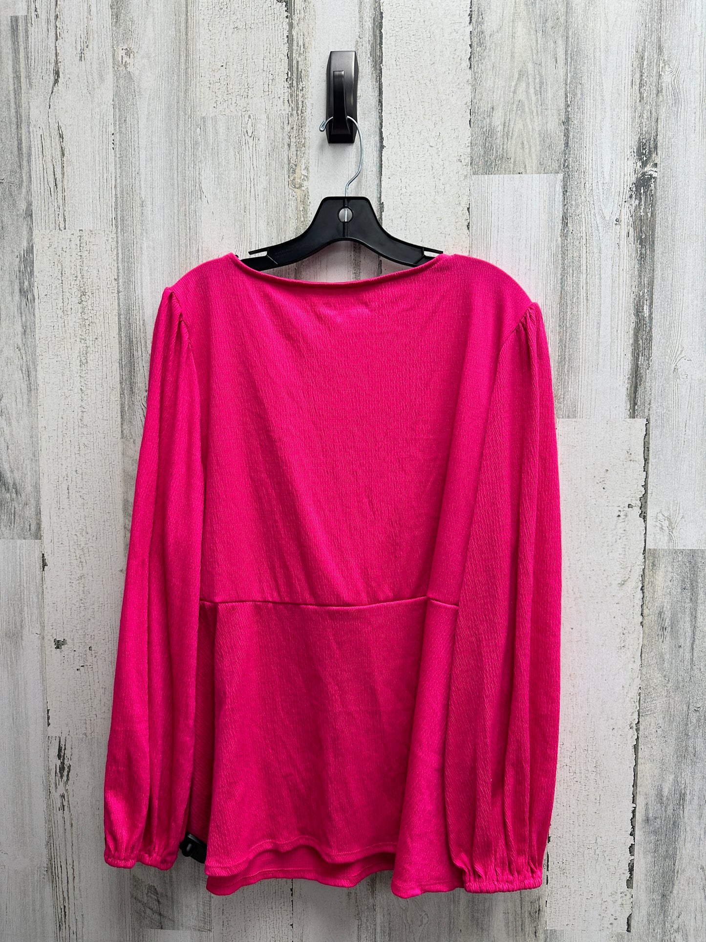 Top Long Sleeve By Ava & Viv  Size: 2x