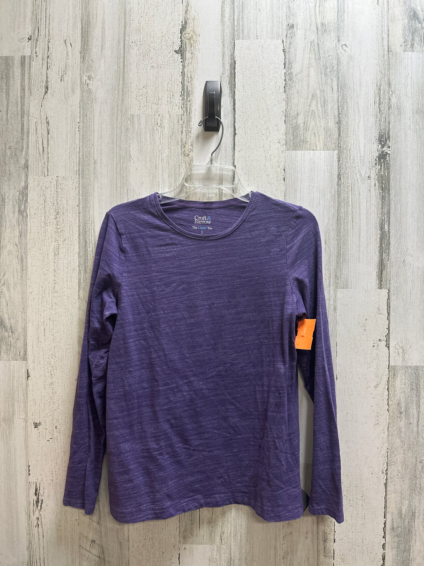 Top Long Sleeve Basic By Croft And Barrow  Size: S