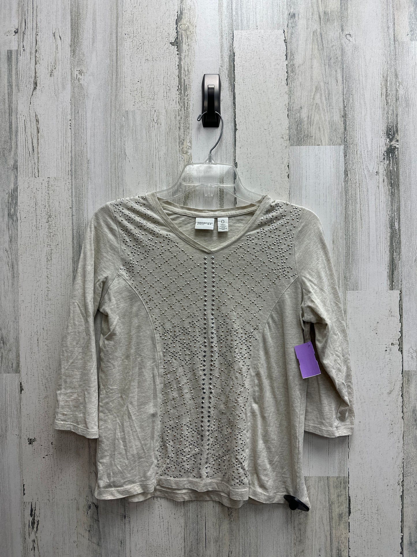 Top Long Sleeve By Zenergy By Chicos  Size: S