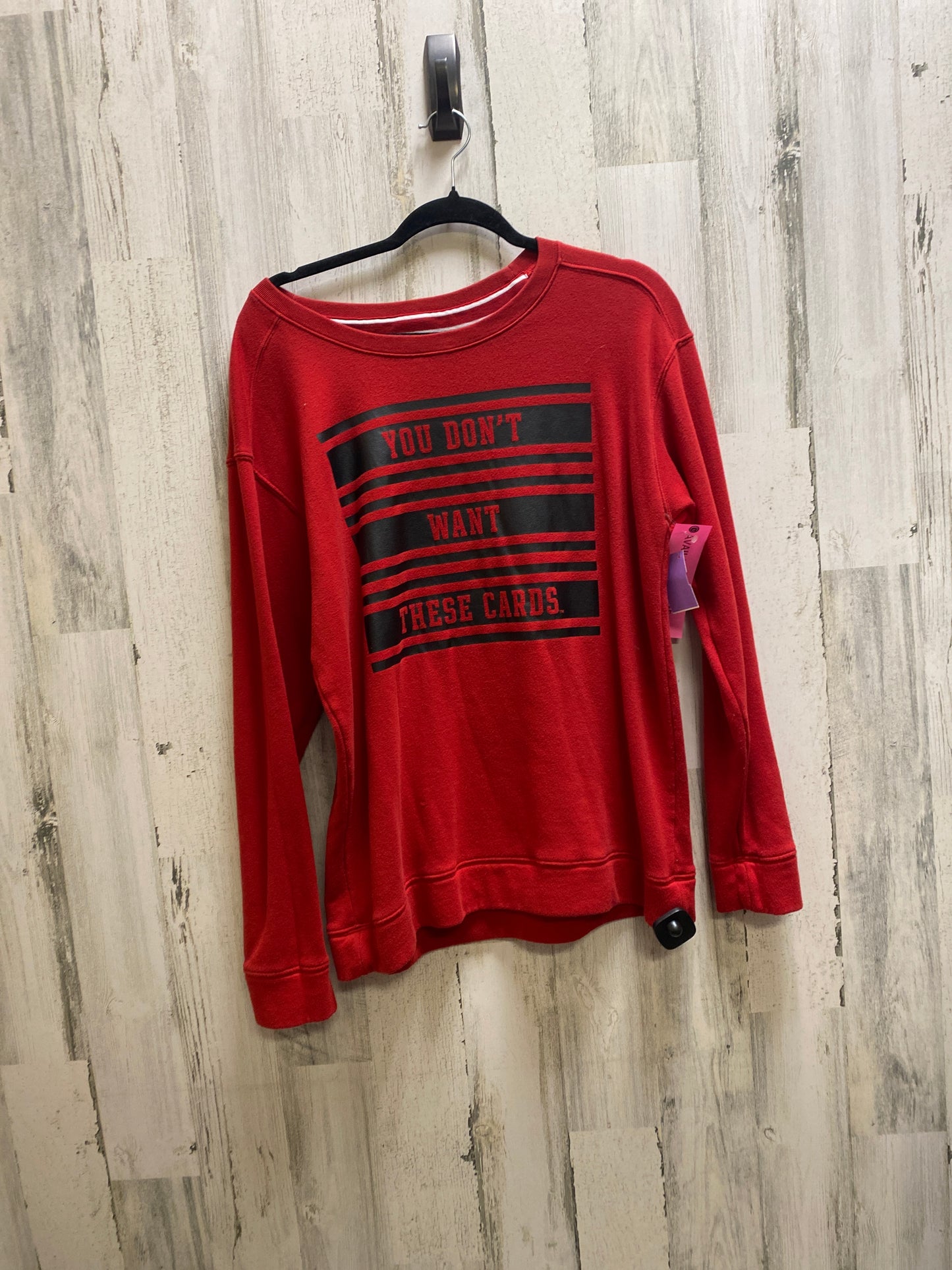 Sweatshirt Crewneck By Pink  Size: M