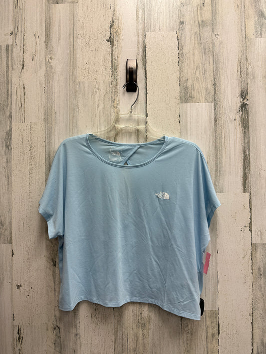 Athletic Top Short Sleeve By North Face  Size: L